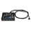 2pcs 3.5 Inch Floppy Bay 4  USB 2.0 Hub USB2.0 Front Panel Expansion Adapter Connector Bracket with 9Pin Cable 2