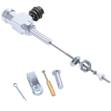 5X Motorcycle Hydraulic Clutch Master Cylinder Rod Brake Pump M10X1.25mm Aluminum Silver