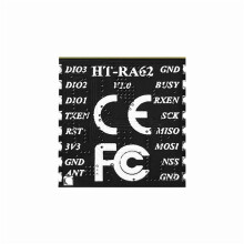 6X HT-RA62 LoRa Series Module SX1262 Secondary Development Supports LoRaWAN Protocol 868-915MHz