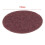 150 PCS 2 Inch /50 mm 80 Grit Roll Lock Sanding Disc Abrasive Pads 8
