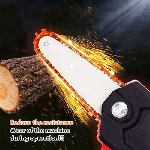 32 Pcs 4 Inch  Steel Chainsaw Chain Electric Pruning Saw Accessory Garden Tool Replacement 2