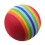 200Pcs  Swing Training Aids Indoor Practice Sponge Foam Rainbow Balls 3