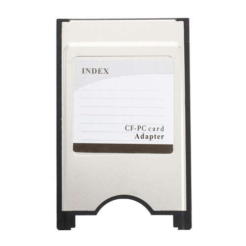 3X PCMCIA Compact Flash CF Card Reader Adapter for Laptop 2