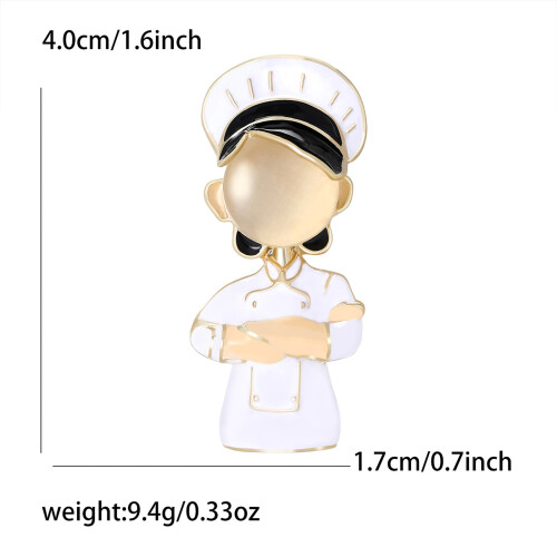 Personnalité créative cuisinier Leple broche caractère 2