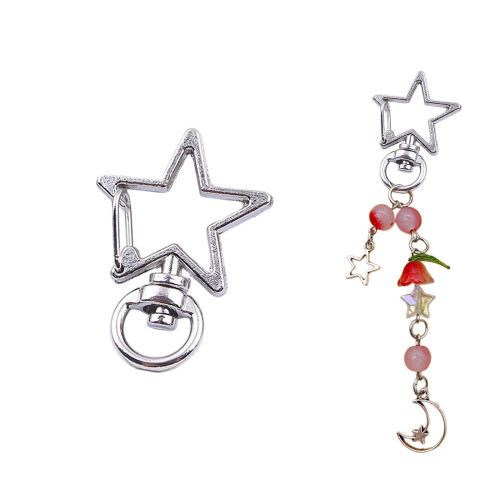 Pack of 20 Sturdy Rotating Keychains Unique Shape Metal for-SS3 2