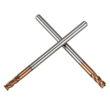 20 Stücke 3Mm VHM Schaft Fräser Schaft Fräser D3X8XD4X50L 4Flute Seiten Fräsen Nuten Profilierung Plan Fräser Standard LäNge