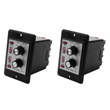 2X  Off Twin Timer Relay Knob Control   ATDV-YC 6S-60M Relay Board AC 110/220V Electrical Access(AC110/220V)