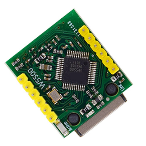 Modulo 6PCS / LOT USR-ES1 W5500 Chip Nuovo Convertitore da SPI A LAN / Ethernet Modulo Mod TCP / IP 2