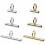 User Friendly Packaged Silver Brooch to Pendant-Gold 15mm 2