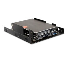 4X Double Layer SSD Metal Frame 2.5 to 3.5 Internal Mounting Computer SSD Hard Drive Dual Desktop Converter Bracket