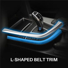 for 3 4 Series 3GT F30 F31 F32 F34 F36 320Li Car Accessories Control Gear Shift Panel Decorative Strip Silver