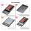 5X Gabinete SSD, Gabinete de Disco Rígido de 2,5 Polegadas Adaptador  para USB3.0 Conversor Externo Estojo SSD para Laptop   PC 6