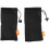 HAWEEL 25-Pack Nylon Mesh Drawstring Storage Pouch Bag - 3.5 X 7.3 Inch Multi Purpose Outdoor Activity Pouch(Black) 6