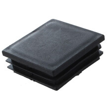 15 Pcs Plastic Square Blanking End Caps Tubing Tube Inserts 50mm x 50mm