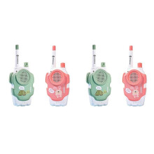 4X Kids Walkie Talkie Cartoon Wireless Walkie Talkie 300M Portable Kid Phone Walkie Talkie Toy Intercom Talking Machine