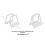 2X Adjustable Vertical Laptop Stand - Notebook & Tablet Holder Vertical Storage Rack White 5