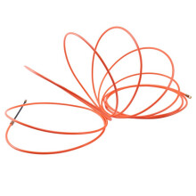 2PCS 4mm 5 Meter Orange Guide Device Nylon Electric Cable Push Pullers Duct Snake Rodder Fish Tape Wire