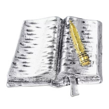 Kulturelle und literarische Emaille-Anstecknadel, Accessoire-5