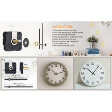 3X 28mm Long Shaft Quartz Clock Movement Mechanism Clock Repair Kit Clock Mechanism Replacement DIY Motor Accessories