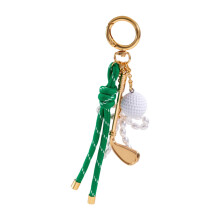Lichtgewicht draagbare sleutelhanger met-golfclubs