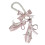 Secure Adjustable Phone Holder Lanyard Chain Prevents Slip-Pink 1