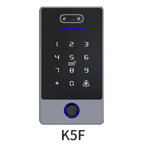 4X TTLock Face Recognition Access Control Keypad Standalone Waterproof Fingerprint Access Controller for Door Lock-B 1