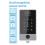 4X TTLock Face Recognition Access Control Keypad Standalone Waterproof Fingerprint Access Controller for Door Lock-B 3