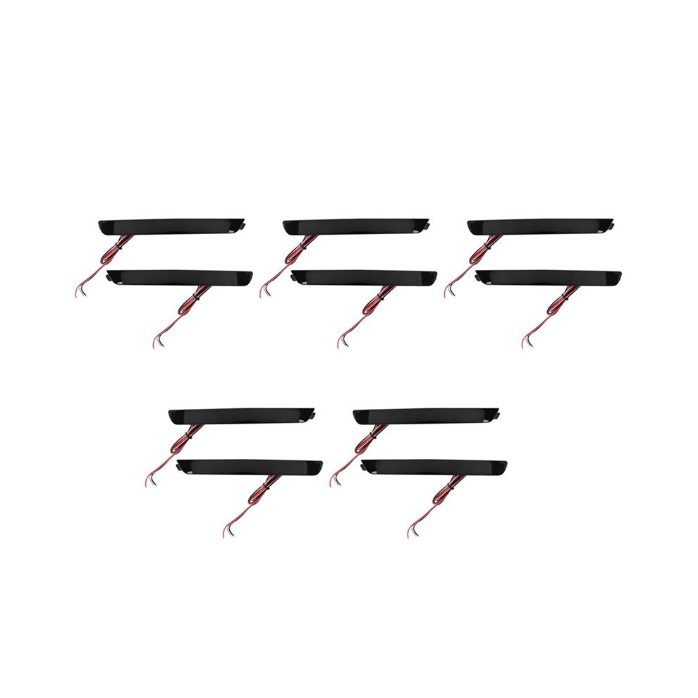10X Car Rear Bumper Reflector S Dustproof Waterproof Tail Stop Running Lamps Brake For 3 Axela Light 4713105564419