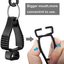 12Stuks Handschoen Clips voor Werk Handschoen Houders Handschoen Riem Clip met Metalen Karabijnhaken voor Bouwvakker Guard Arbeid