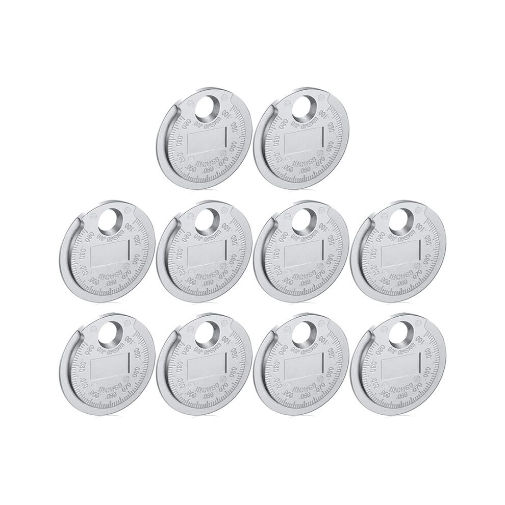10X Space Tool Gapper Gauge- Wire Space Measuring Tool Scaled From .020Inch To .100Inch 4713063257088