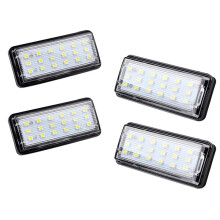 4x Canbus Auto LED Nummer Kentekenplaatverlichting voor  Land  100 200 Prado 120 Reiz 4D Mark X Accessoires