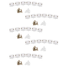 30Pcs Door Led for Closet Light,Normally Closed Cabinet Electrical Lamp Switches,for Closet Pantry Cabinet White