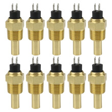 10X for VDO Engine Water Temperature Sensor Oil Temperature Sensor 1/2NPT 21mm Thread for Generator Set