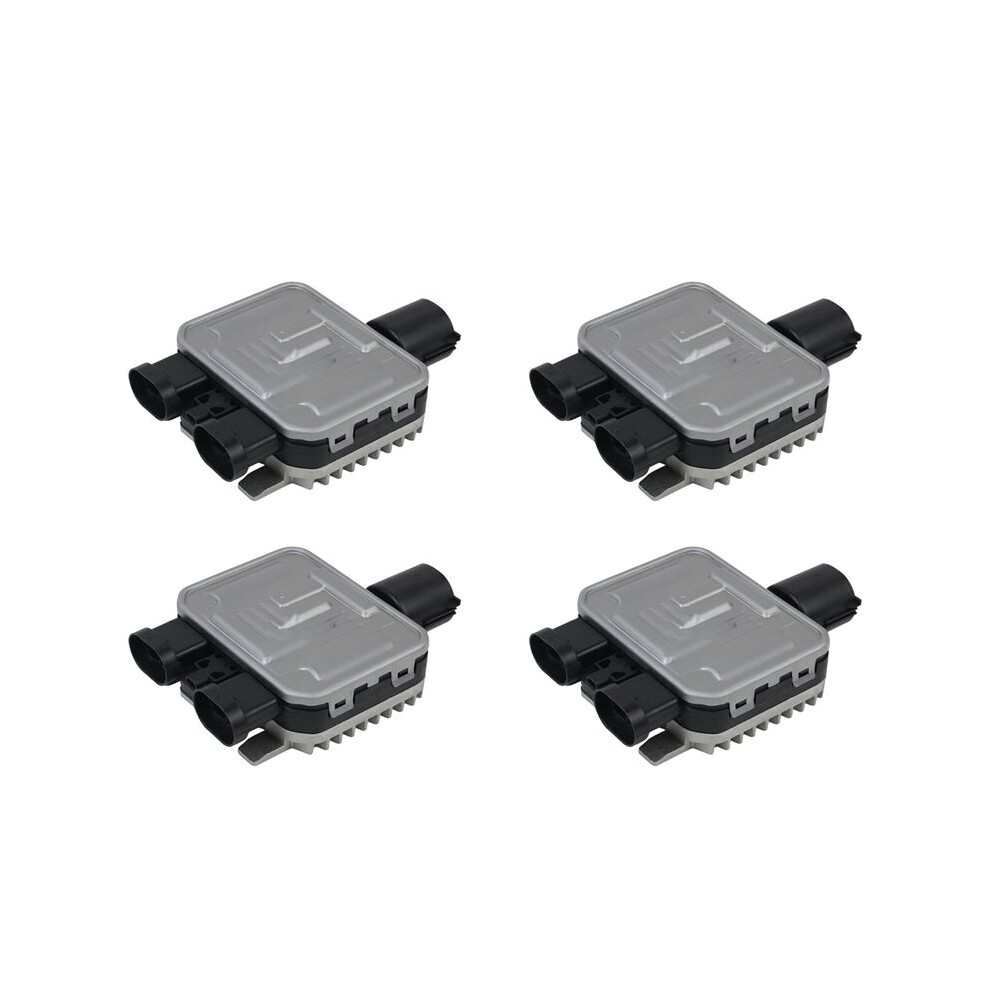 4X Fan Control Module Fan Control Unit For Mkx 2.0L 2.7L 3.5L 3.7L 7T4z8b658b 7T438c609ba 7G919a819aa 6033987318305