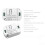 2X Tuya Wifi   10A Wireless Timer  Home LED Light  Life APP Voice Control Automation Module 6
