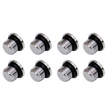 8X Tauchen Tauchen Erste Stufe Atemen Regler LP Niedriger Druck Port Stecker Tauchen Tauchen Ersatz Zubehör Teile