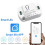 2X Tuya Wifi   10A Wireless Timer  Home LED Light  Life APP Voice Control Automation Module 9