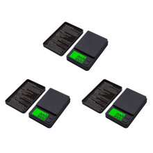 3X Waga Jubilerska 0,01 Waga Elektroniczna Waga Jubilerska Wysoce Precyzyjna Cyfrowa Waga Kieszonkowa 7 Jednostek Tary