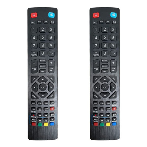 2X Replacement Remote Control for Blaupunkt LCD LED 3D  TV - No Setup Required Blaupunkt Universal Remote Control