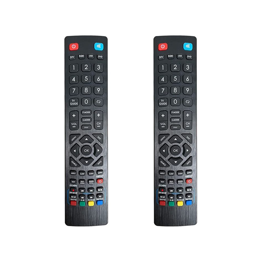 2X Replacement Remote Control For Blaupunkt Lcd Led 3D Tv - No Setup Required Blaupunkt Universal Remote Control 6031406038957