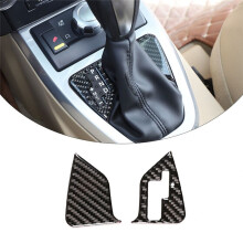 Gear Position Indicator Decorative Trim Stickers Carbon Fiber for Freelander 2 2007-2012 Accessories