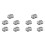 10X Ok Fixture Wedge M6 Expansion Machine Tabletop Adjustable Side Fixed Clamp Sculpture Carving Tool Model Figures 1