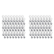 96st Set Disco Nyckelring Spegel Nyckelring Reflex Nyckelring Pendant