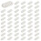 Stainless Plaques de Fixation Droites 40Mm 200Pcs 1