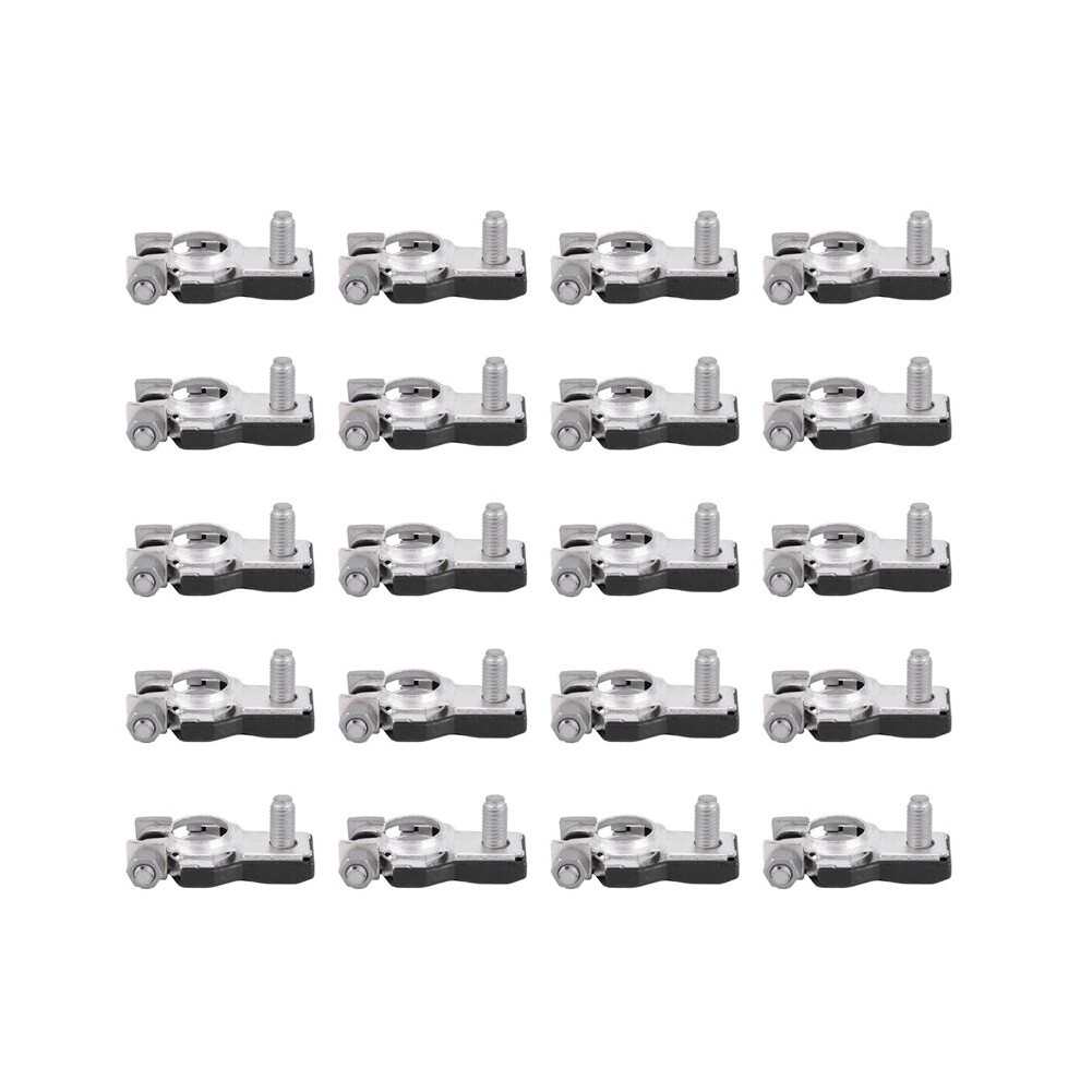 20X Positive Battery Terminal Assembly Set For 90982-05035 Silver/Black 4711419684670