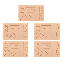 5X New Skin Suture Training Kit Pad Suture Training Kit Suture Pad Trauma Accessories for Practice and Training Use