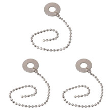 3X Zinc Alloy Cymbal Sizzler Extension Chain for Drum Jazz Set Used for Drum Kits, Jazz Drums