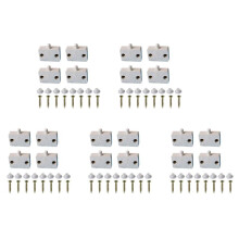 20 Pcs Cabinet Door Cabinet Lamp Drawers Open Close Door Applicable to 12V 24V 110V White