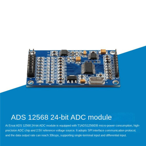4X ADS1256 24-Bit 8-Channel Adc Ad Module High-Precision Adc Multifunction Acquisition Data Acquisition Card Module 1