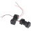 10pcs Black 2-Layers 4 X 1.5V AAA Battery Holder Case Box W Wire Leads 4